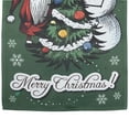 thumbnail image 6 of Northlight Merry Christmas Santa and a Snowman Garden Flag 12.5" x 18", 6 of 7