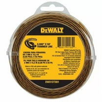 Dewalt DWO1DT801 String Trimmer Line, 50 Feet by 0.080 Inch,
