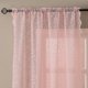 thumbnail image 4 of Nvzi Cortinas para dormitorio - rosa, 214*130 cm 2 secciones, cortinas opacas ligeras, cortinas de poliéster con bolsillo para barra, cortina opaca., 4 of 5