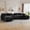 145" 7 Seater-Corduroy Black, variant on avobird Oversided 124" U Shaped Cloud Couch Sectional, DeepSeat Sofa Bed with USB Charging, Hidden Storage, Cup Holders & Chenille Double Chaise, Black