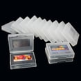 thumbnail image 5 of JIAHAOO New Plastic Game Cartridge Cases for NEO GEO POCKET COLOR - Dust-Proof, 5-Pack, Clear White, 5 of 5