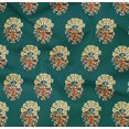 thumbnail image 4 of oneOone Organic Cotton Poplin Twill Fabric Leaves & Floral Block Fabric Prints By Yard 42 Inch Wide, 4 of 4