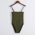 thumbnail image 2 of Women's Sexy Summer Backless Adjustable Spaghetti Strap Club Bodysuits, 2 of 3