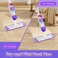 thumbnail image 2 of MYSPRI 9 Pack Reusable Mop Pads Refills for SwifferPower Mop, Microfiber Washable Power Pad for Multi-Surface Floors Cleaning, 2 of 7