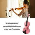 thumbnail image 4 of 4/4 Acoustic Violin Kit, Stringed Musical Instrument Violin Starter Set with Case Bow Shoulder Rest Tuner Fingerboard Sticker Accessories for Beginner Adult Boys Girls, 4 of 7