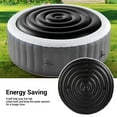 thumbnail image 3 of Inflatable Hot Tub Protective Cover, Portable Inflatable Hot Tub Cover Dust Proof Handles PVC  for Outdoor, 3 of 7