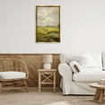 thumbnail image 3 of Stupell Industries Grazing Cows Countryside Landscape Painting Gold Floater Framed Canvas Art Print Wall Art, 21 x 31, 3 of 10
