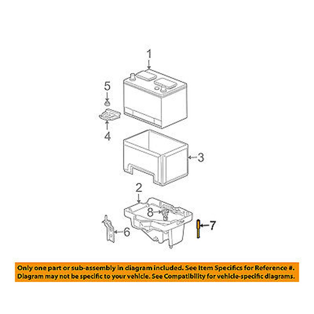 CHRYSLER OEM 0506 Pacifica 3.5LV6 BatteryDrain Tube 5054250AC