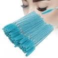 thumbnail image 4 of Disposable Non- Disposable Eyebrow Brush,  Disposable Eyelash Brush, For Makeup Practice Salon Home Light Blue, 4 of 8