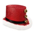 thumbnail image 1 of yuksok Chapeau de Noël Décoratif pour Tenue de Fête Rouge, 1 of 9