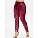 thumbnail image 4 of Leggings impresos en 3D de talla grande Rosegal Suéteres Cárdigans, 4 of 5