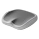 thumbnail image 4 of Cojín de espuma viscoelástica para asiento, cojín profesional para coxis, para silla de oficina y gaming Doble gris, 4 of 9