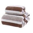 thumbnail image 1 of Envoltura de ducha,Toalla de ducha,Toalla de cuerpo suave,Envoltura de toalla altamente absorbente,Toalla de baño casera para ducha,gimnasio,viajes,al marrón, 1 of 8