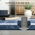 thumbnail image 3 of Haperlare Geometric Runner Rugs for Hallway Non Slip Low Pile Entryway Rugs Indoor Floor Mat 2'x6',Blue, 3 of 7