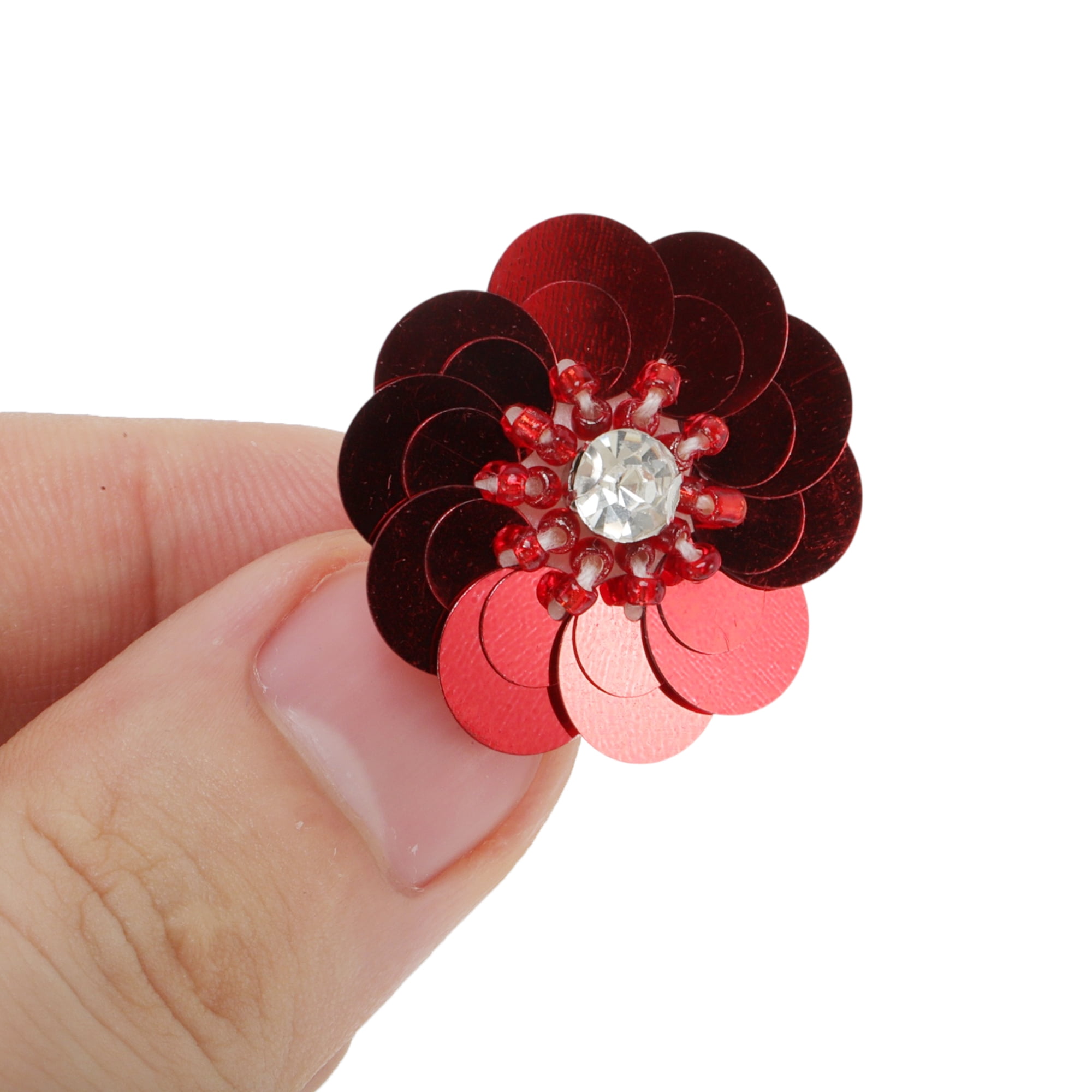 Unique Bargains Stylish Shoelace Charms for Personalization Red