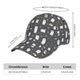thumbnail image 2 of Easygdp Lovely Penguin Baseball Cap with Adjustable Buckle – Lightweight, Breathable, Sweat-Absorbent Hat for Outdoor Activities, Sports, and Casual Wear, 2 of 6