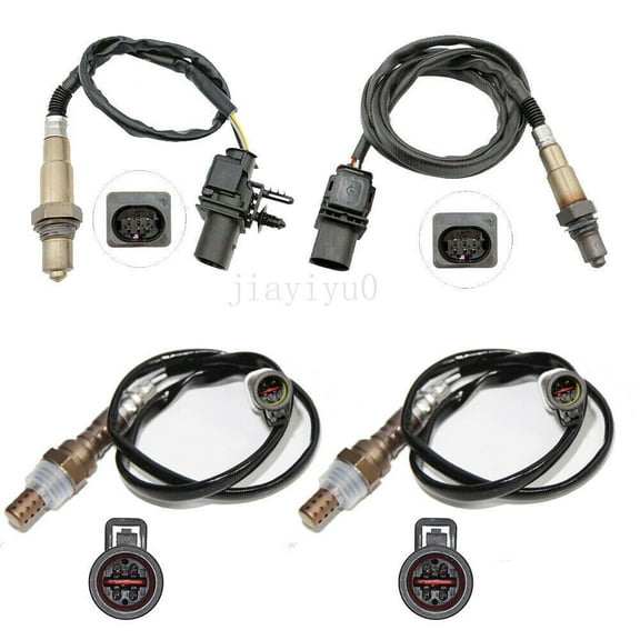 4 Pack O2 Sensor 1&2 for 2009 2010 for Ford Expedition V8 5.4L Front   Rear -