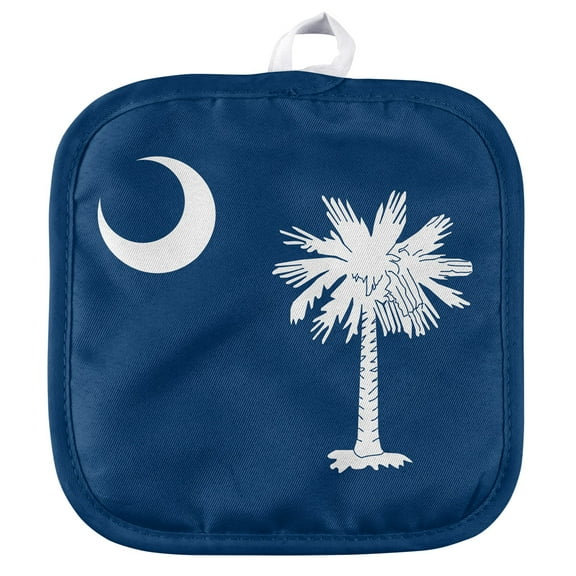 South Carolina Flag Pot Holder for Indoor/Outdoor Kitchen and BBQ