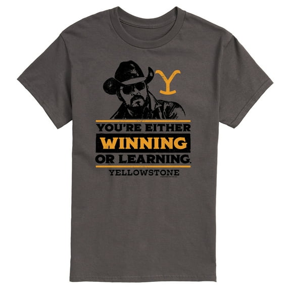 Yellowstone - Your Either Winning Or Learning - Men's Short Sleeve Graphic T-Shirt