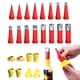 thumbnail image 1 of Universal Integrated Rubber Nozzle Kit 2024 New Cartridge Nozzles In Various Sizes Clear Rubber Nozzles 24Pcs, 1 of 9