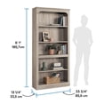 thumbnail image 2 of Sauder Select Bookcase, Grand Walnut Finish, 2 of 8