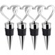 thumbnail image 1 of 4 tapones reutilizables para botellas de vino, con forma de corazón, para sellar vino, champán y cerveza. Tapón decorativo con forma de corazón., 1 of 5