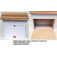 thumbnail image 3 of Home Bazaar Backyard Bird Cottage - WhiteBird House, 3 of 5