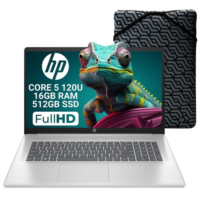 Hp Gamer Core 5 120U 16GB RAM 512GB SSD Latop 17,3 FHD Con regalo