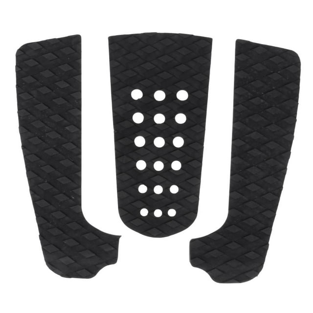 koolsoo 3 Pieces EVA Surfboard Traction Pad Rear Pad Surf Deck Handles Surf Accessories