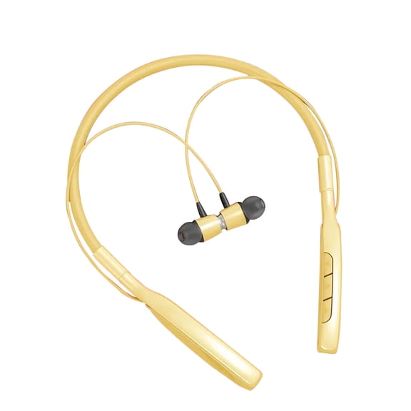 Wireless Earbuds Bluetooth 5.4 Headphones Ear Buds with Mic & LED Power Display IPX7 Waterproof Mini Earbud Stereo Sound Ultra-Light Earphones for Phone Sports Exercise Running Working Gym - Yellow