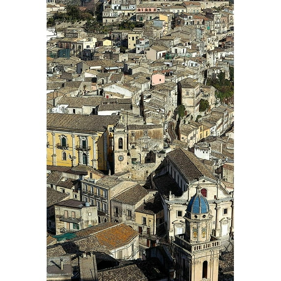 "Ragusa, Sicily - CANVAS OR FINE PRINT WALL ART"