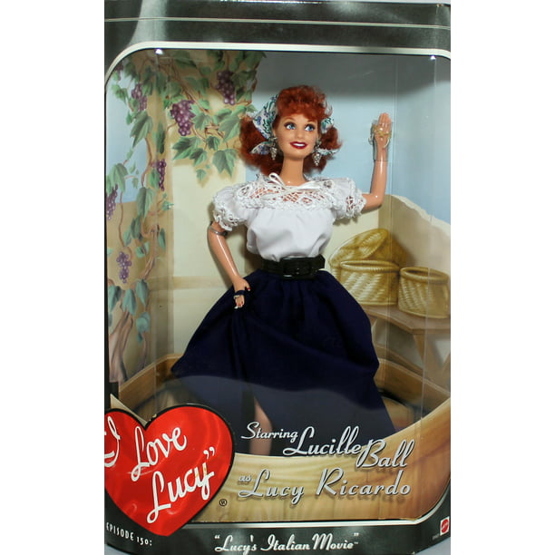 schandaal Vijf Uitdrukkelijk 1999 Lucy's Italian Movie Barbie, NRFB, (25527) Non-Mint Box - I Love Lucy  - Walmart.com