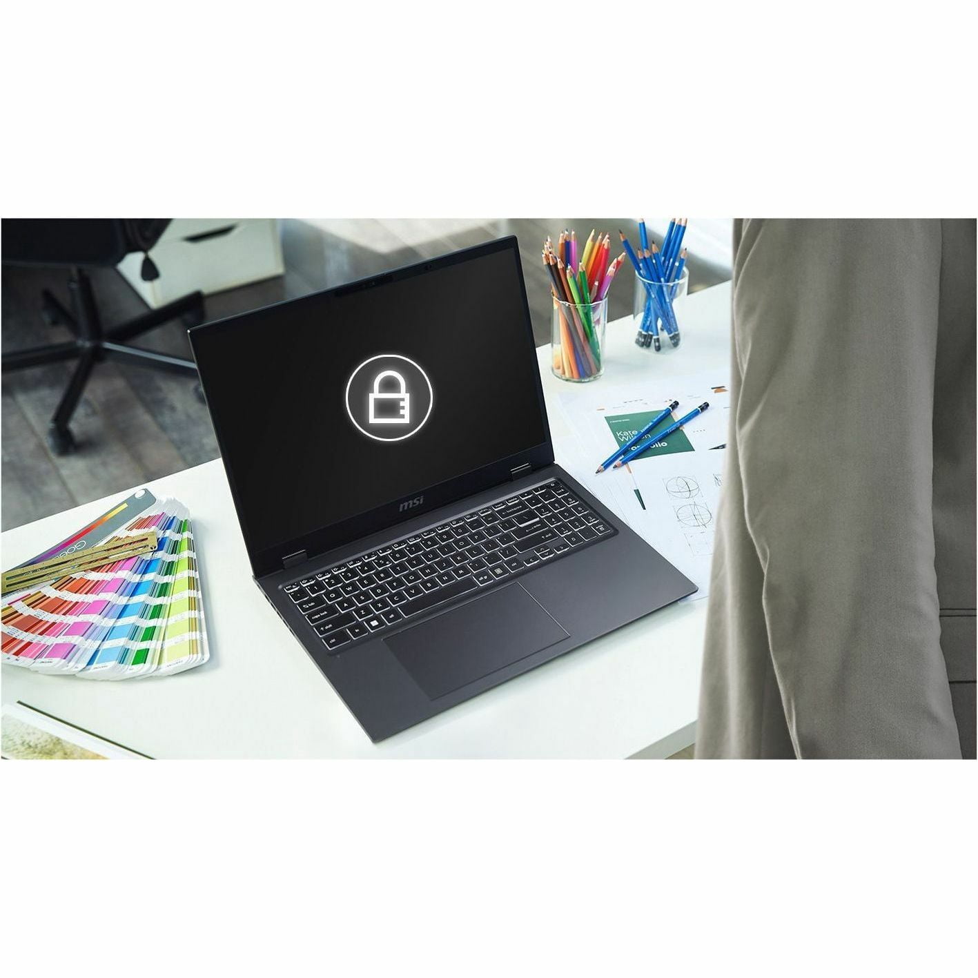 MSI Prestige 16 AI+ Evo Thin-and-Light Laptop Intel Core Ultra 9