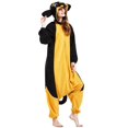 thumbnail image 2 of Pijama navideño Monesie DarkCom Dachshund, forro polar para adultos, 2 of 7
