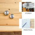 thumbnail image 3 of TEHAUX 50PCS Bell Jingle Rings Silver Cymbal Accessory For Live Performance, 3 of 8