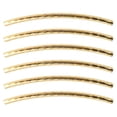 thumbnail image 1 of Curved Noodle Tube Spacer Beads Sleek Twist Tube Beads Long Sleek Twist DIY Materials For Jewelry Making For DIY Crafts For Making Necklaces For Bracelets ANGGREK Arte y Manualidades, 1 of 8