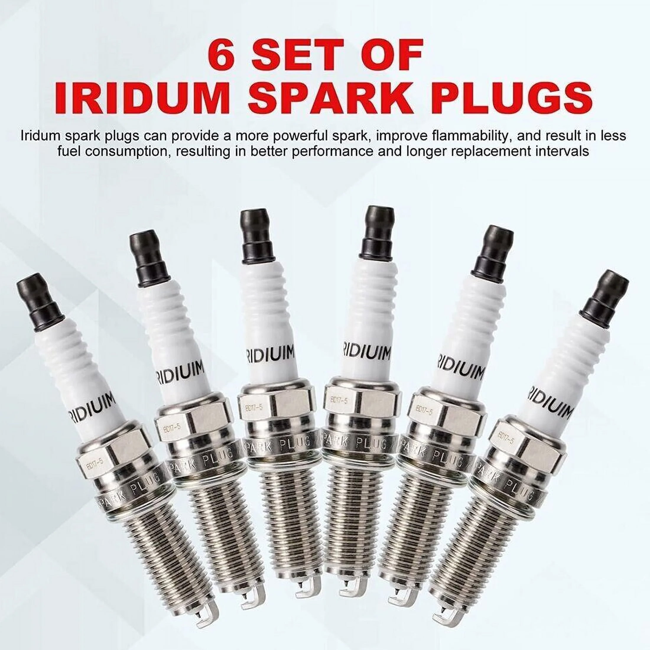 Carbole Ignition Coil and Platinum Spark Plug Set, 6 Pack, High Energy Output, Compatible with Chrysler Dodge Jeep Ram 3.6L V6 UF648