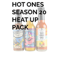thumbnail image 2 of Hot Ones Season 20 Heat Pack Hot Sauce Made With Natural Ingredients, Spicy Condiment Variety Pack: Mushroom Mayhem by Torchbearer Sauces, Dreams of Calypso by Angry Goat Pepper Co, Dreams of Calyps, 2 of 5