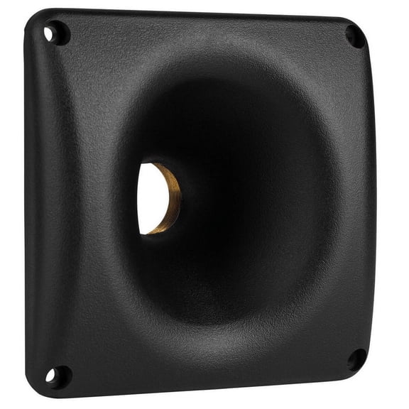 Dayton Audio H07E 6" x 6" Elliptical Waveguide 1-3/8"- 18 TPI