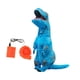 thumbnail image 4 of Disfraz de dinosaurio inflable perfecl T Rex Azul niños, 4 of 8