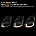 thumbnail image 5 of Spec-D Tuning Black Projector Headlights w/ Sequential LED Strip Compatible with 2003-2007 Infiniti G35 Coupe, Left + Right Pair Headlamps Assembly, 5 of 5