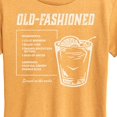 thumbnail image 3 of Instant Message - Old Fashioned Recipe - Women's Short Sleeve Graphic T-Shirt, 3 of 7