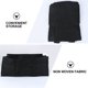 thumbnail image 5 of 6pcs Bolsa de siembra cuadrada Bolsa de control de raíces Vegetales Planta Bolsa de vivero de flores Galón Plantador de invernadero Herramienta de jardín (Tamaño mediano negro), 5 of 6