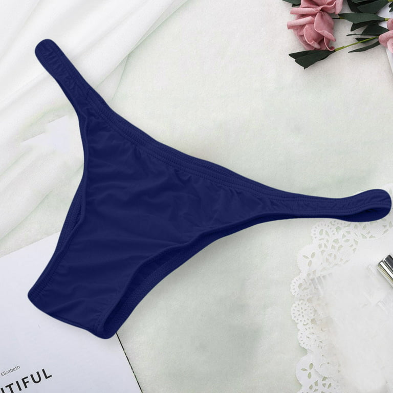 Simplmasygenix Clearance Underwear for Women Plus Size Bikini Botton  Lingerie Women Soild Lace Low Waisted G-String Panties Briefs