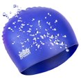 thumbnail image 2 of Brybelly SSWI-001 Silicone Swim Cap, Blue, 2 of 6
