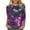 Multicolor, variant on BVOFAR Womens Sequin Tops Casual 3/4 Sleeve Shirts Comfort Crew Neck Loose Fit T-Shirts Trendy Glitter Party Blouses