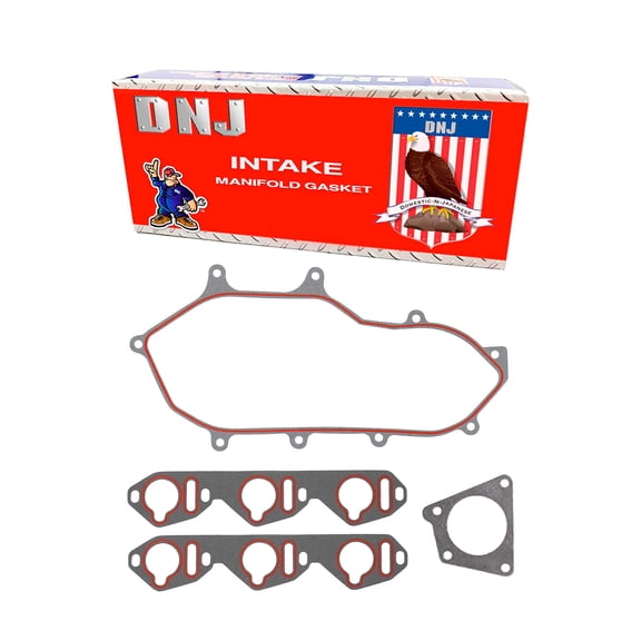 DNJ IG655 Intake Manifold Gasket Set Fits Cars & Trucks 2001-2004 Nissan Frontier Xterra 3.3L V6 SOHC 12v