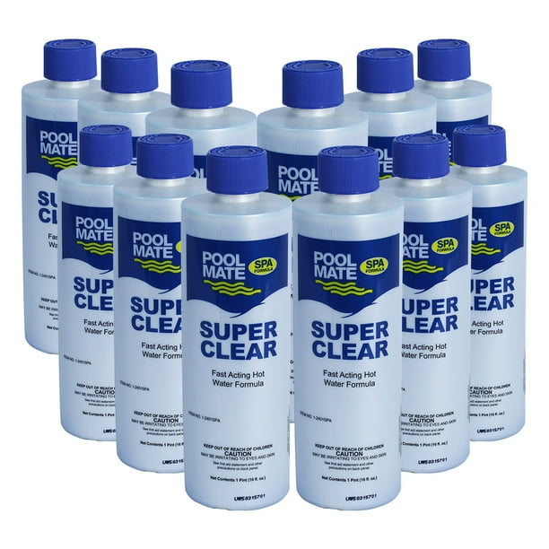 Pool Mate 1 Qt. pH Stabilizer for Spas and Hot Tubs