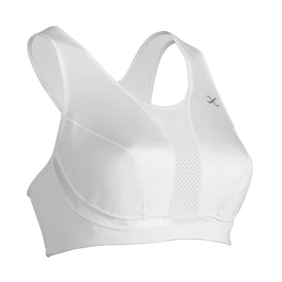 CW-X Women's Ventilator Support Running Bra (White) - White / 36 B/C
