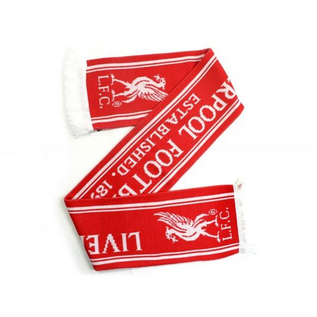 Liverpool FC Jacquard Knit Football Manager Scarf